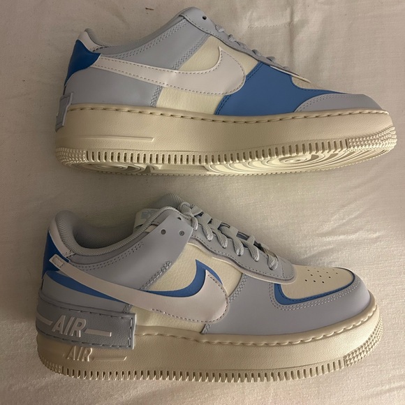 Nike Shoes - Nike Shadow Blue AF1 Sneakers for Women